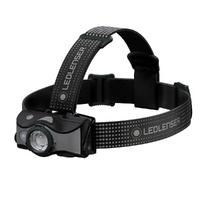 Led Lenser MH7 Head Torch Headlamp - BLACK & GRAY 600 Lumens 