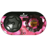 Wiltshire Big Giant Jumbo Cupcake Pan - Tin Party Baking Mould Tray Bakeware