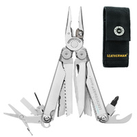 Leatherman Wave Plus + Stainless Steel Multi Tool & Nylon Sheath 
