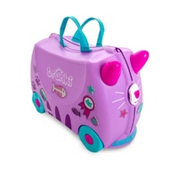 Trunki Ride on Kids Suitcase Luggage Toy Box Cassie Cat