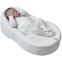 Cocoonababy Red Castle Newborn Baby Ergonomic Sleeping Aid Mattress Nest White