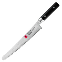 Kasumi 25cm Bread Japanese Damascus Knife - Made in Japan