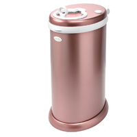 New Nappy Diaper Bin UBBI Pail METALLIC ROSE GOLD Eco Friendly