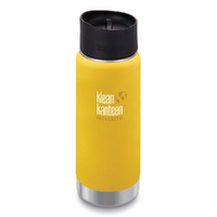 NEW KLEAN KANTEEN INSULATED WIDE 16OZ 473ML LEMON CURRY TEA COFFEE WATER SOUP