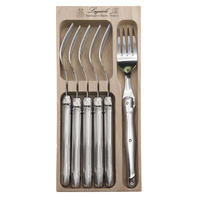 ANDRE VERDIER DEBUTANT STAINLESS 6PCE FORK SET MADE IN FRANCE