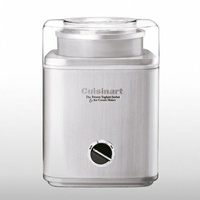 CUISINART ICE CREAM YOGHURT MAKER 2 LITRE STAINLESS STEEL 46511