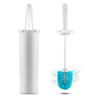 NEW DREAMFARM SPINDRY TOILET BRUSH - WHITE