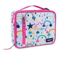 PackIt Classic Cooler  Lunch Box Bag Freeze and Go - Rainbow Sky