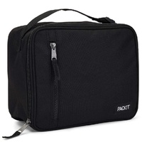 PackIt Classic Cooler Lunch Box Bag Freeze and Go - Black