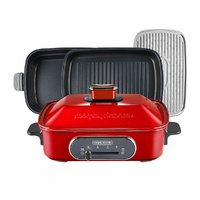Morphy Richards 2.5L Multi Function Cooking Pot , Red 