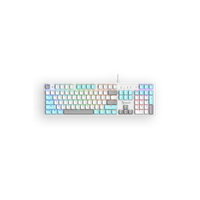 Bloody S520N BLMS Icy White Full-Size High-Speed RGB Gaming Keyboard
