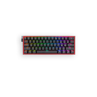 Redragon K617-RGB Fizz Black 60% Wired Mechanical Gaming Keyboard