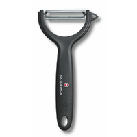 Victorinox Tomato & Kiwi Peeler Micro Serrated Double Edge , Black