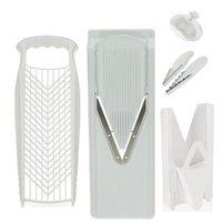 BORNER GERMAN V SLICER V3 & MULTI BOX & SAFETY HAT & 3 BLADE INSERTS & GRATER