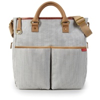 SKIP HOP DUO SPECIAL EDITION NAPPY BABY BAG W/ CHANGING MAT FRENCH STRIPE SH200037