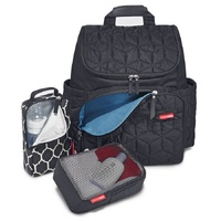 NEW SKIP HOP FORMA BACKPACK NAPPY DIAPER BABY BAG - BLACK SKIPHOP SH203101
