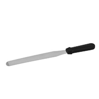 Trenton Spatula / Palette Knife Straight 300mm Black Handle S/S Blade