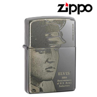 NEW ZIPPO ELVIS PRESLEY MILITARY 50TH ANNIVERSARY OF US ARMY INDUCTION LIGHTER