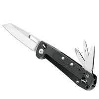 LEATHERMAN FREE K2 MULTI-TOOL & POCKET KNIFE , 8 TOOLS GREY