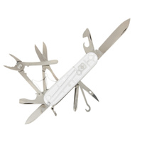 NEW VICTORINOX SWISS ARMY KNIFE SILVERTECH DELUXE TINKER - 17 TOOLS