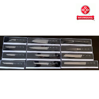 EX DEMO MUNDIAL BULK LOT OF KITCHEN KNIVES KNIFE ASSORTED 12PC
