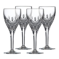 Royal Doulton Highclere Premium Crystal Wine Glass 220ml , Set of 4 Glasses