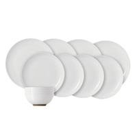 Royal Doulton Olio by Barber Osgerby White 12pc Dinner Set , Set of 12