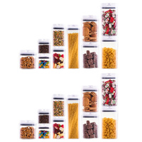 Avanti Flip Top 20 Piece Starter Pack Air Tight Containers , 2 x 10 Piece