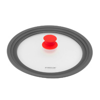 Pyrolux Universal Glass Lid  ,  Suits 26 , 28 & 30cm Pots & Pans