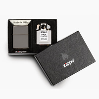 Zippo Windproof Lighter Black Ice with Pipe Insert , 93789