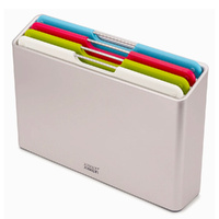 Joseph Joseph Folio 4 Piece Regular Chopping Board Set , Silver