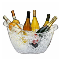 Serroni Jumbo Party Tub Clear , 10 Litre