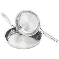 Scanpan 2 Piece Impact 18cm & 30cm Frypan Set , 2pc