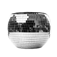 NPW Disco Ice Bucket Silver 26.6x26.6x19.1cm