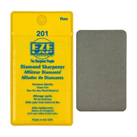 Eze Lap 50 x 80mm Credit Card Diamond Sharpener , 201 Fine