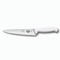 Victorinox Carving Cooks Knife 3cm Fibrox White Handle 5.2007.31