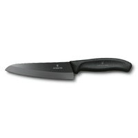 NEW VICTORINOX BLACK CERAMIC 12CM UTILITY PARING KNIFE 7.2033.12G SAVE!