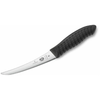 VICTORINOX FLEXIBLE BLADE CURVED BONING KNIFE 15CM FIBROX HANDLE  5.6613.15X