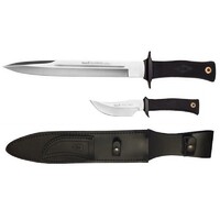 New MUELA SCORPION + PIG SKINNER COMBO + LEATHER SHEATH YMSCO26WSK