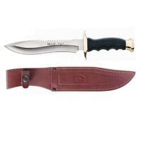 New MUELA TACTICAL 18 , 26CM , + LEATHER SHEATH YM85180 FISHING HUNTING