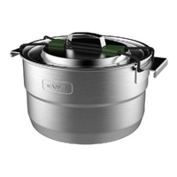 Stanley Adventure 3.5L  Base Camp Cook Set 21pc Cutlery Plate Frypan