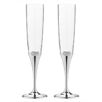 Vera Wang by Wedgwood 175ml Infinity Toasting Champagne Flute Set of 2 