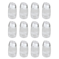12 x Glass Salt and Pepper Shakers Squire 30ml