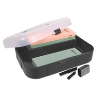Edge Master Ultimate Whetstone Set Knife Sharpening Kit , 6 Piece