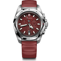 Victorinox Swiss Army I.N.O.X. 43 Chrono Watch Red 241986