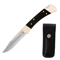 Buck Knives 110 Folding Hunter Knife 3-3/4" Clip Blade , 110BRS