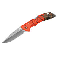 Buck Knives Bantam BBW Folding Knife Orange Blaze Head Hunter , 284CMS9