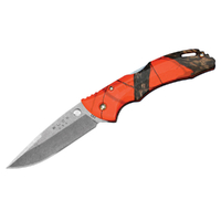 Buck Knives Bantam BLW Drop Point Folding Knife Orange Blaze Camo , 285CMS9