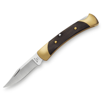 Buck Knives 55 Hunter Halfsize 420HC Lockback Pocket Folding Knife , 55BRS