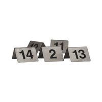 Trenton A-Frame Stainless Steel Table Numbers - 31-40